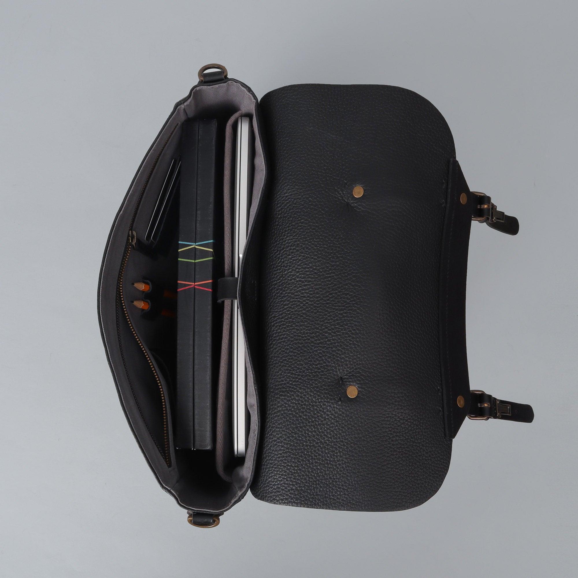 Oslo Leather Briefcase - VirtuousWares:Global