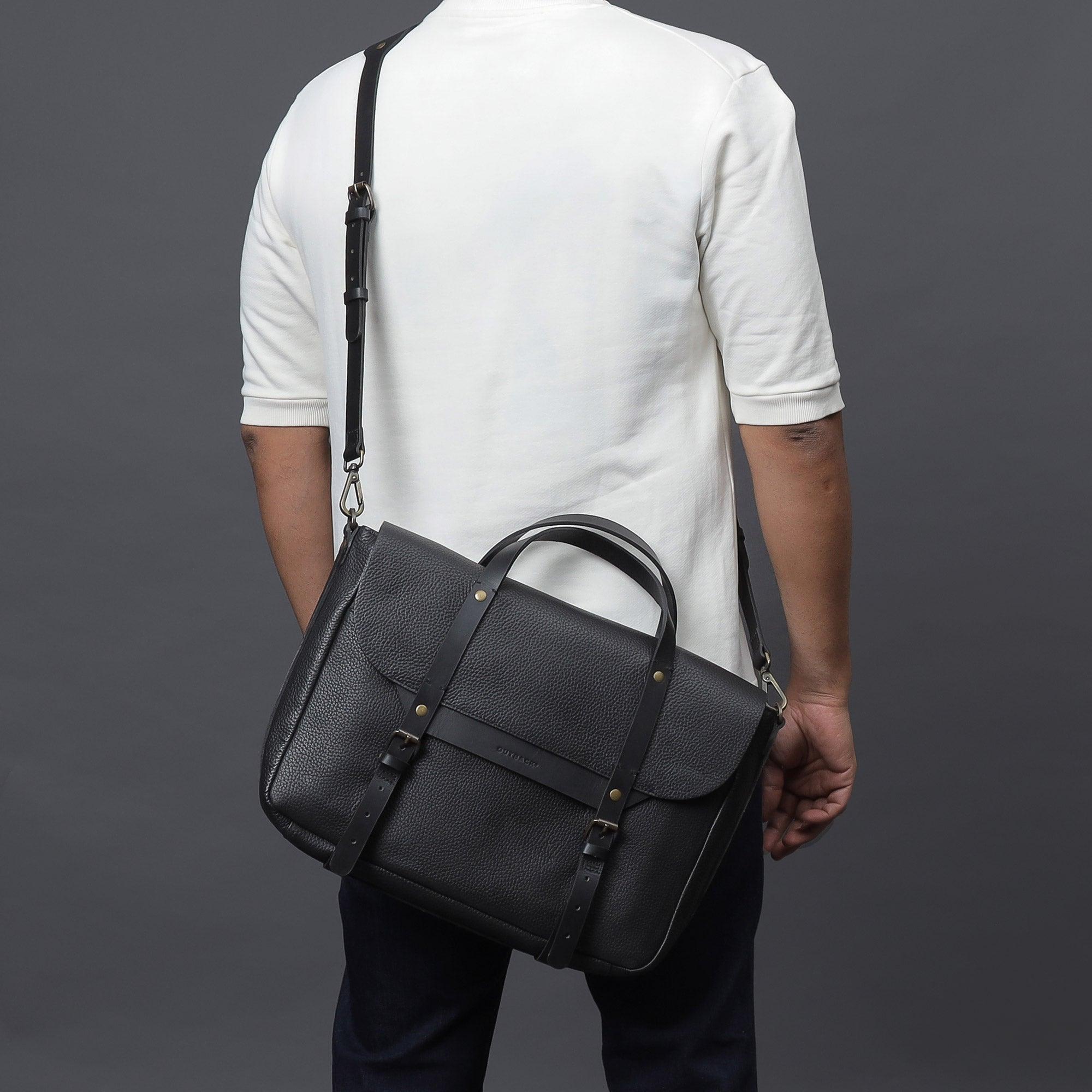 Oslo Leather Briefcase - VirtuousWares:Global