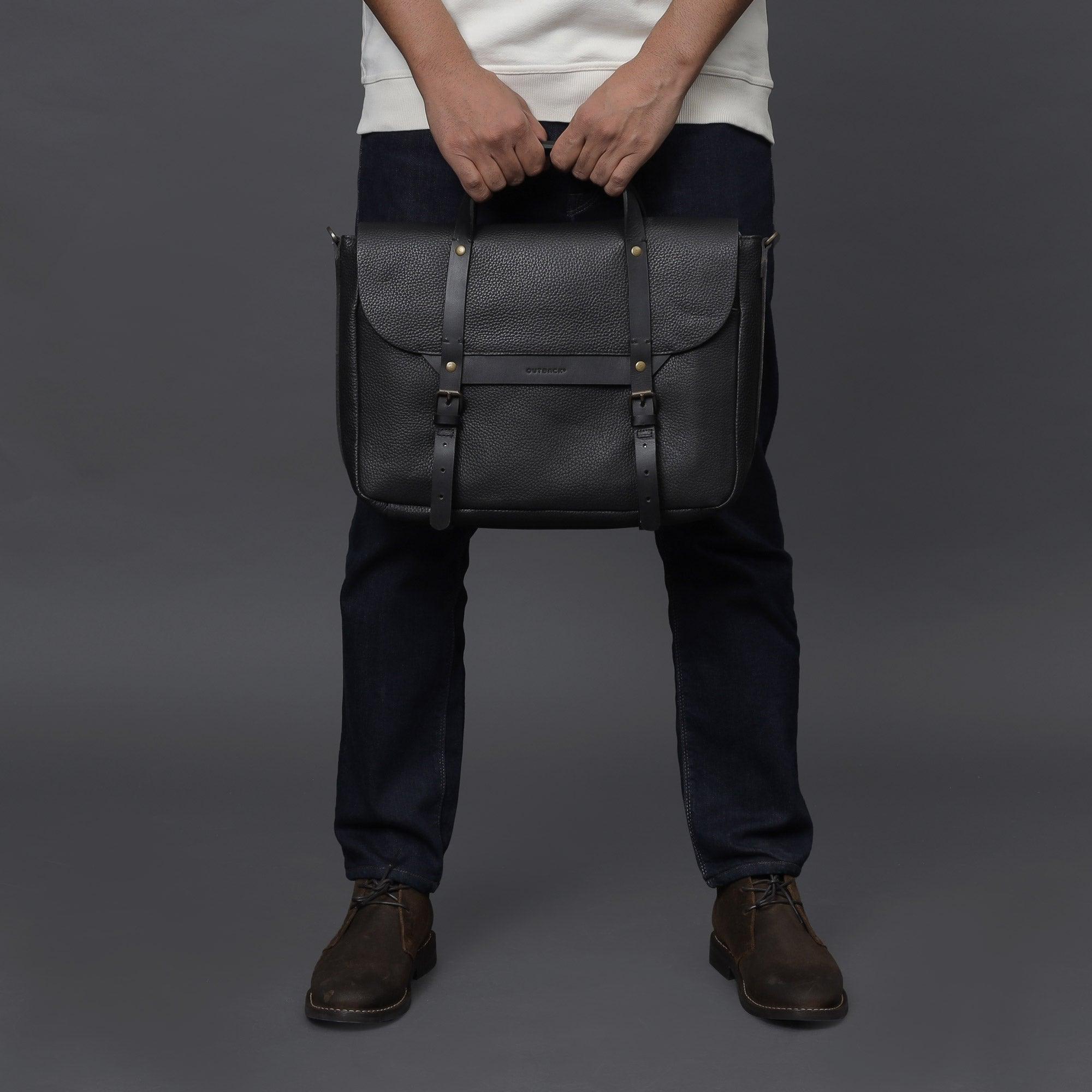 Oslo Leather Briefcase - VirtuousWares:Global