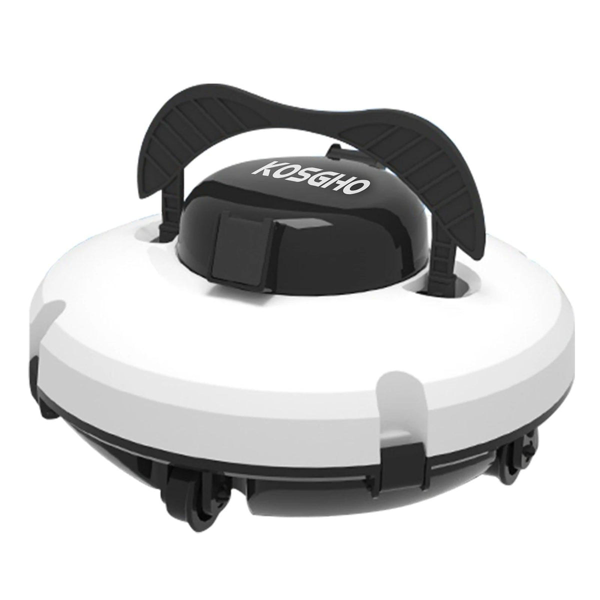 Outdoor Cordless Robotic Pool Cleaner 35W Pool Vacuum Powerful Suction Lasts 120 Mins with LED Indicator Support Self-Parking - VirtuousWares:Global