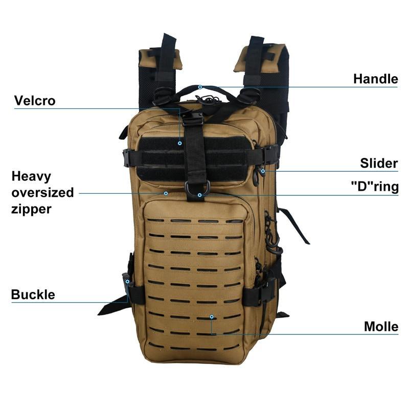 Outdoor Military Rucksacks Army Bags Military Tactical Backpack - VirtuousWares:Global