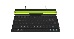 Outdoor Office Portable Folding Wireless Reel Keyboard - VirtuousWares:Global