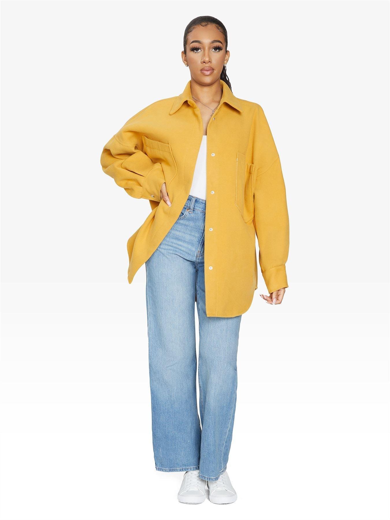 Oversized Patch Pocket Shacket - VirtuousWares:Global