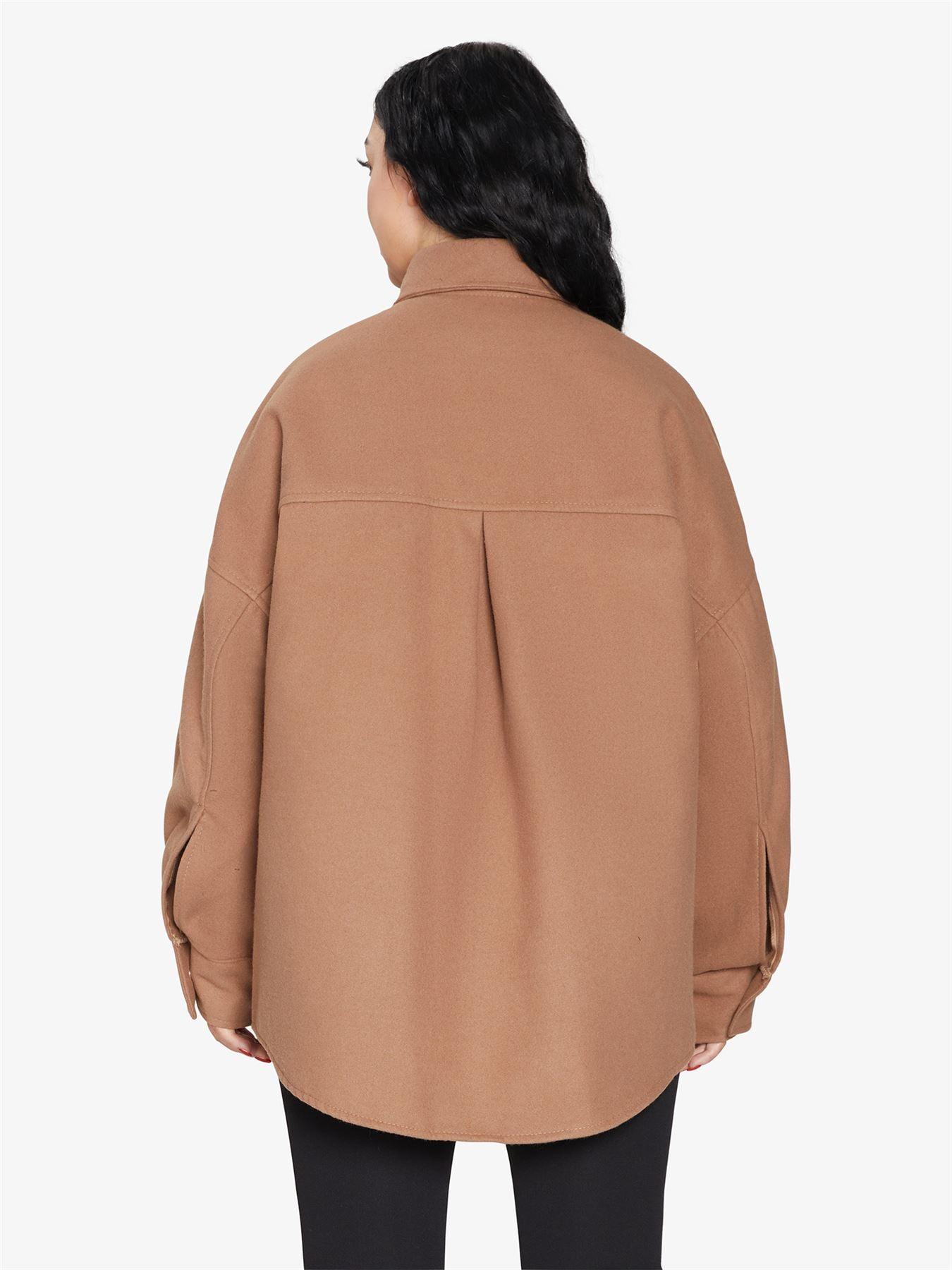Oversized Patch Pocket Shacket - VirtuousWares:Global