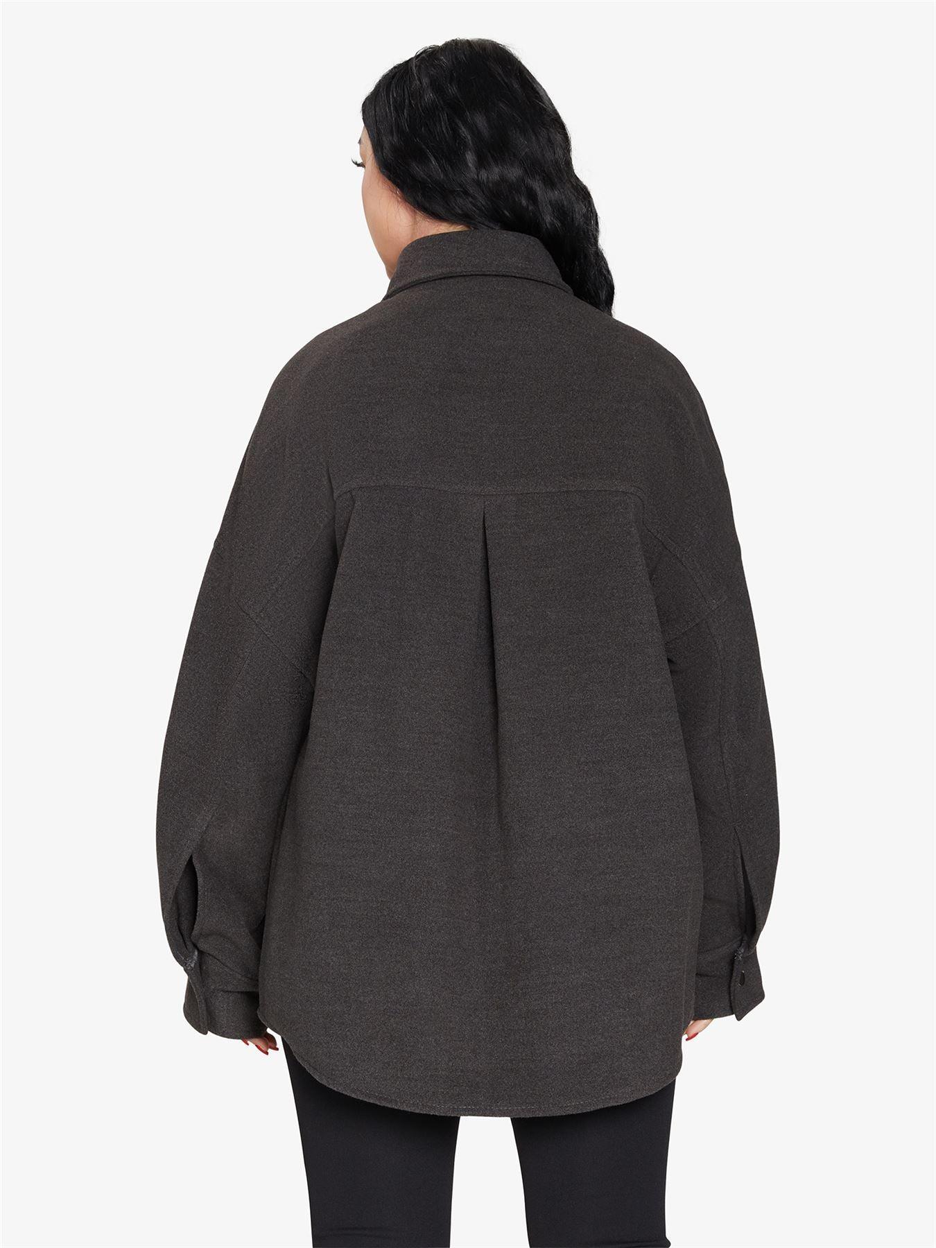 Oversized Patch Pocket Shacket - VirtuousWares:Global