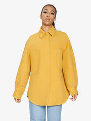 Oversized Patch Pocket Shacket - VirtuousWares:Global