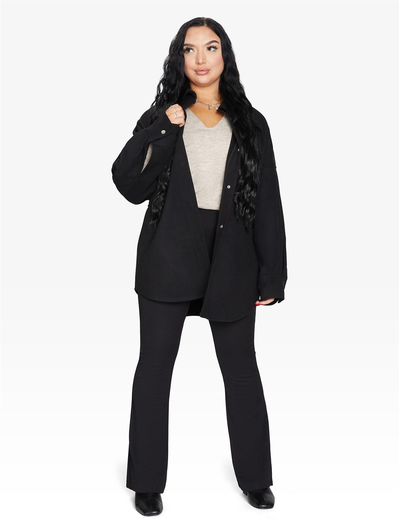 Oversized Patch Pocket Shacket - VirtuousWares:Global
