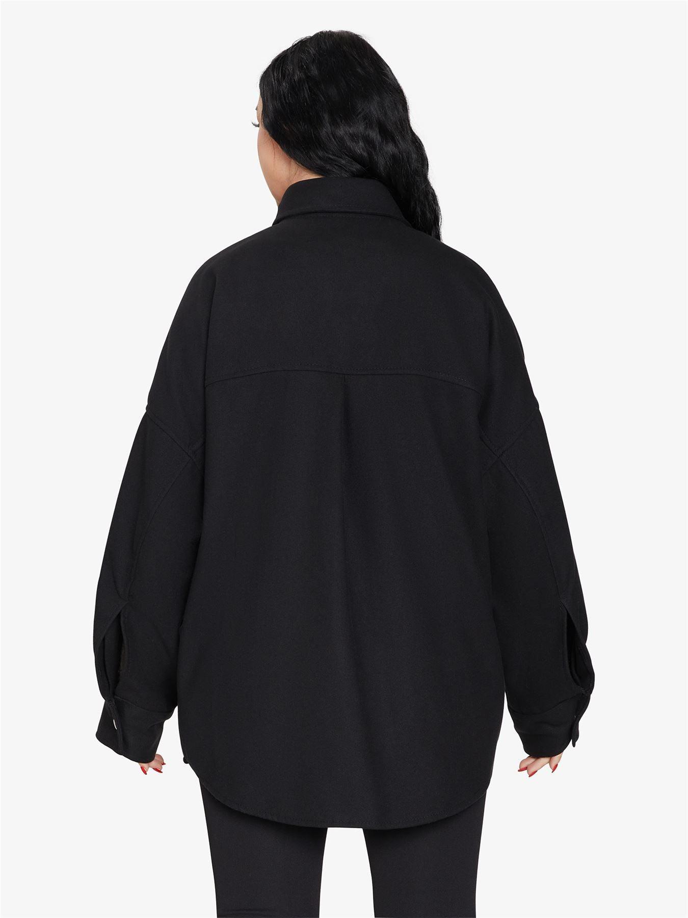 Oversized Patch Pocket Shacket - VirtuousWares:Global