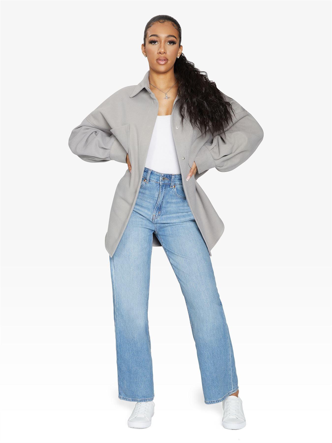 Oversized Patch Pocket Shacket - VirtuousWares:Global