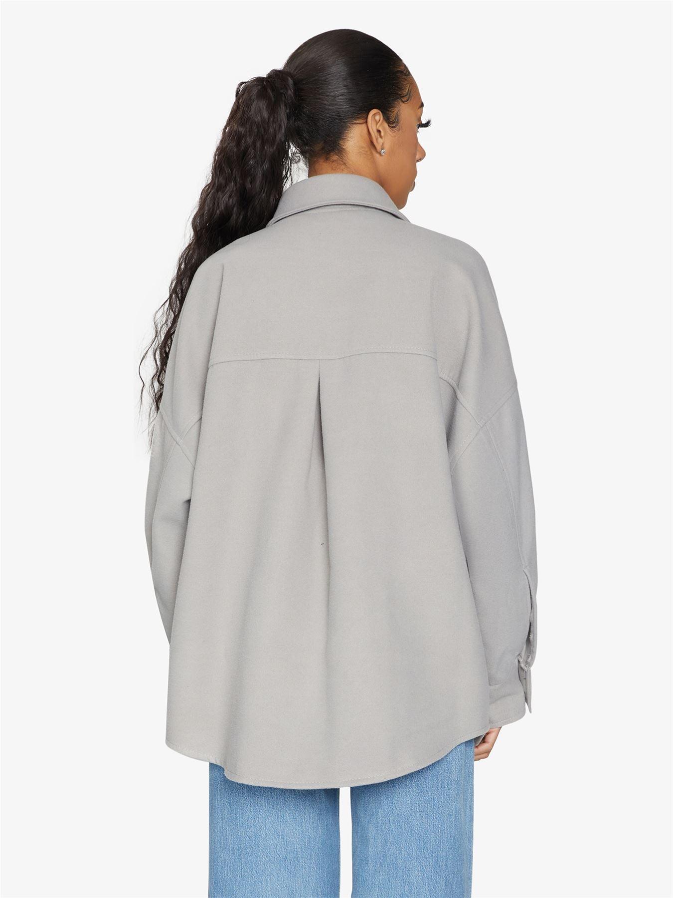Oversized Patch Pocket Shacket - VirtuousWares:Global