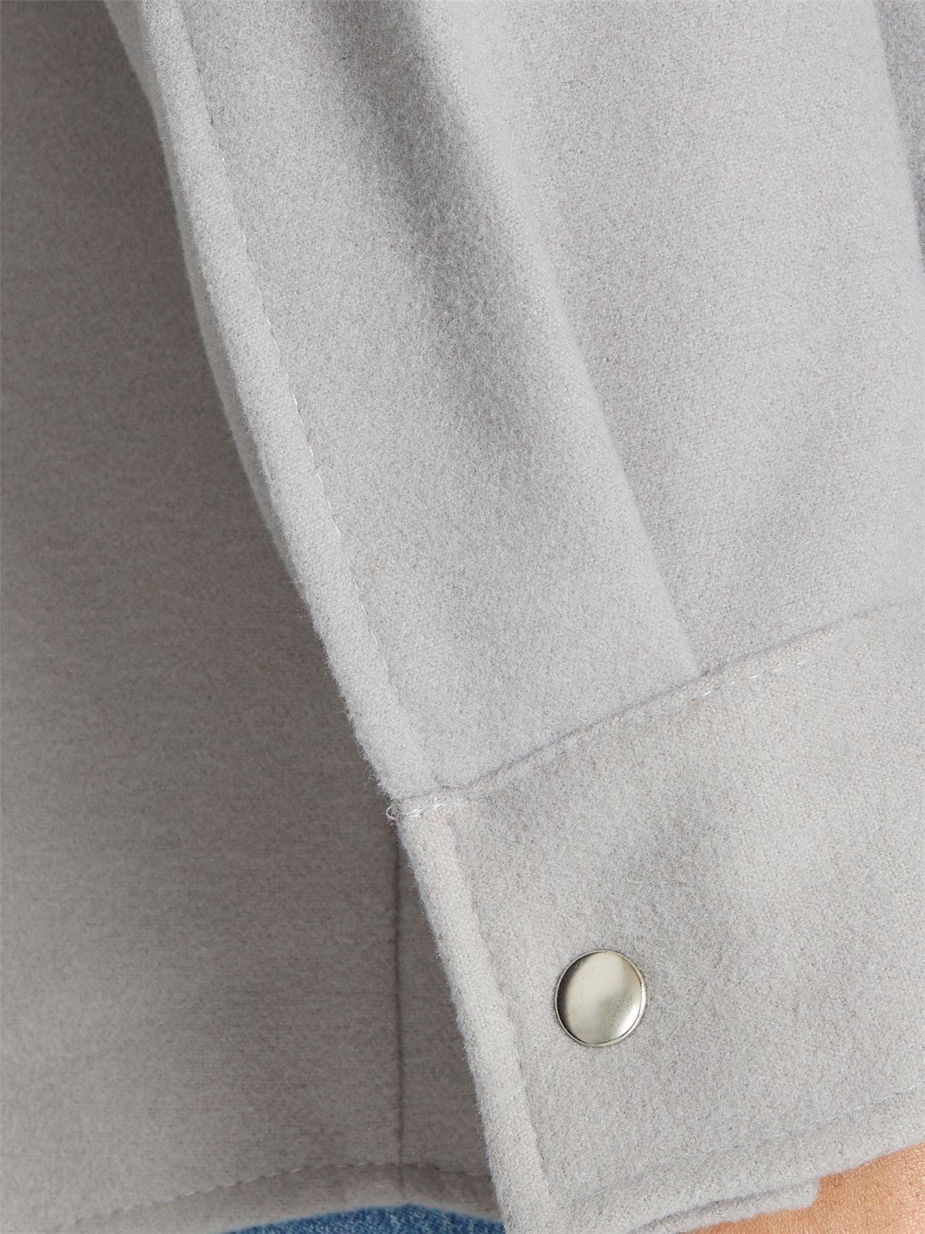 Oversized Patch Pocket Shacket - VirtuousWares:Global