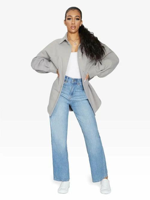 Oversized Patch Pocket Shacket - VirtuousWares:Global