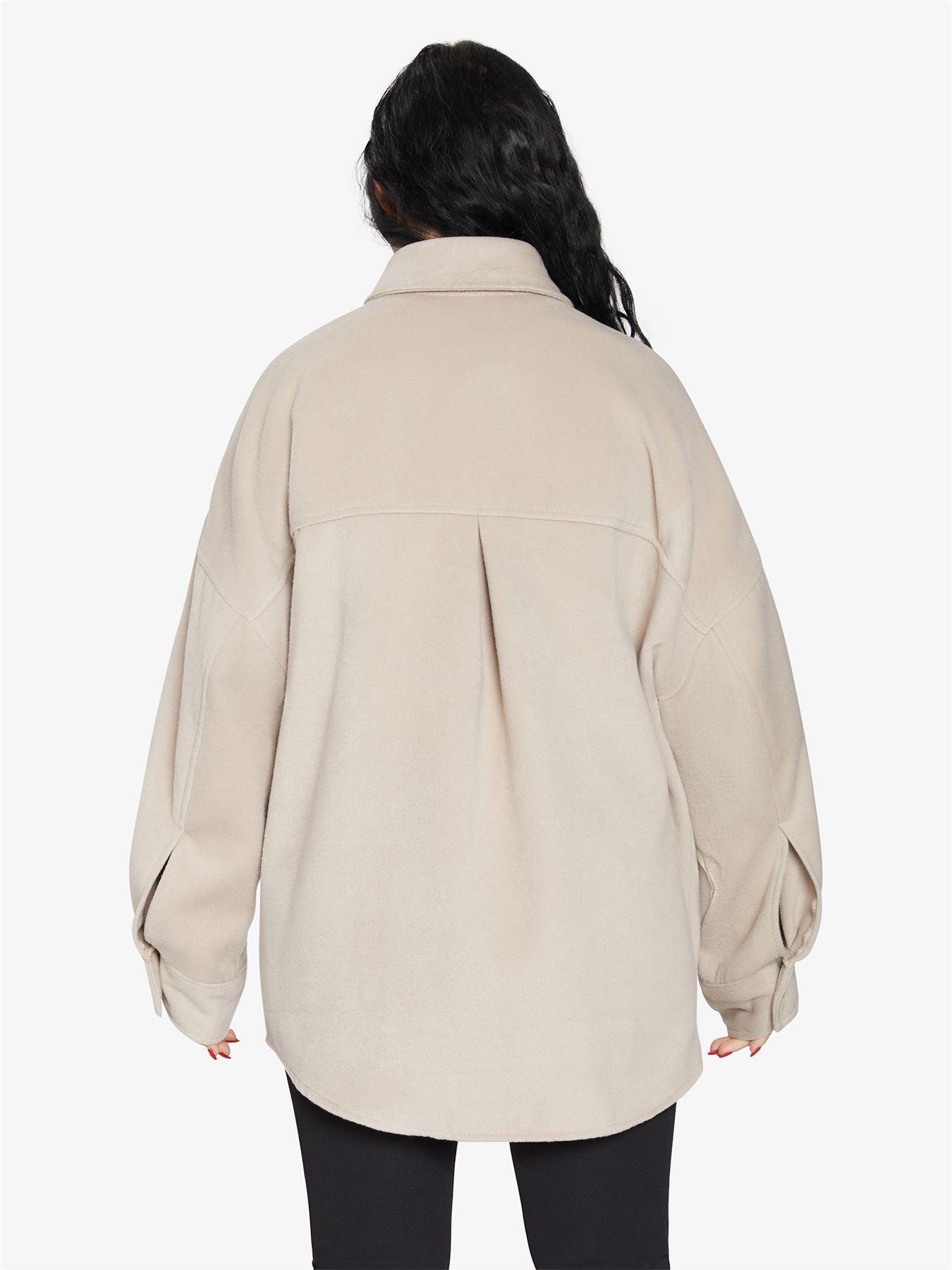 Oversized Patch Pocket Shacket - VirtuousWares:Global