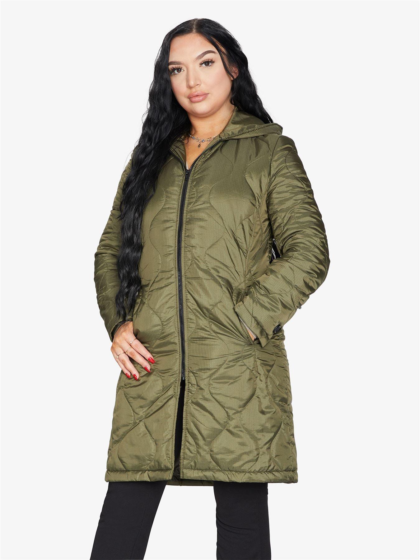 Padded Quilted Down Hooded Jacket - VirtuousWares:Global