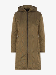 Padded Quilted Down Hooded Jacket - VirtuousWares:Global