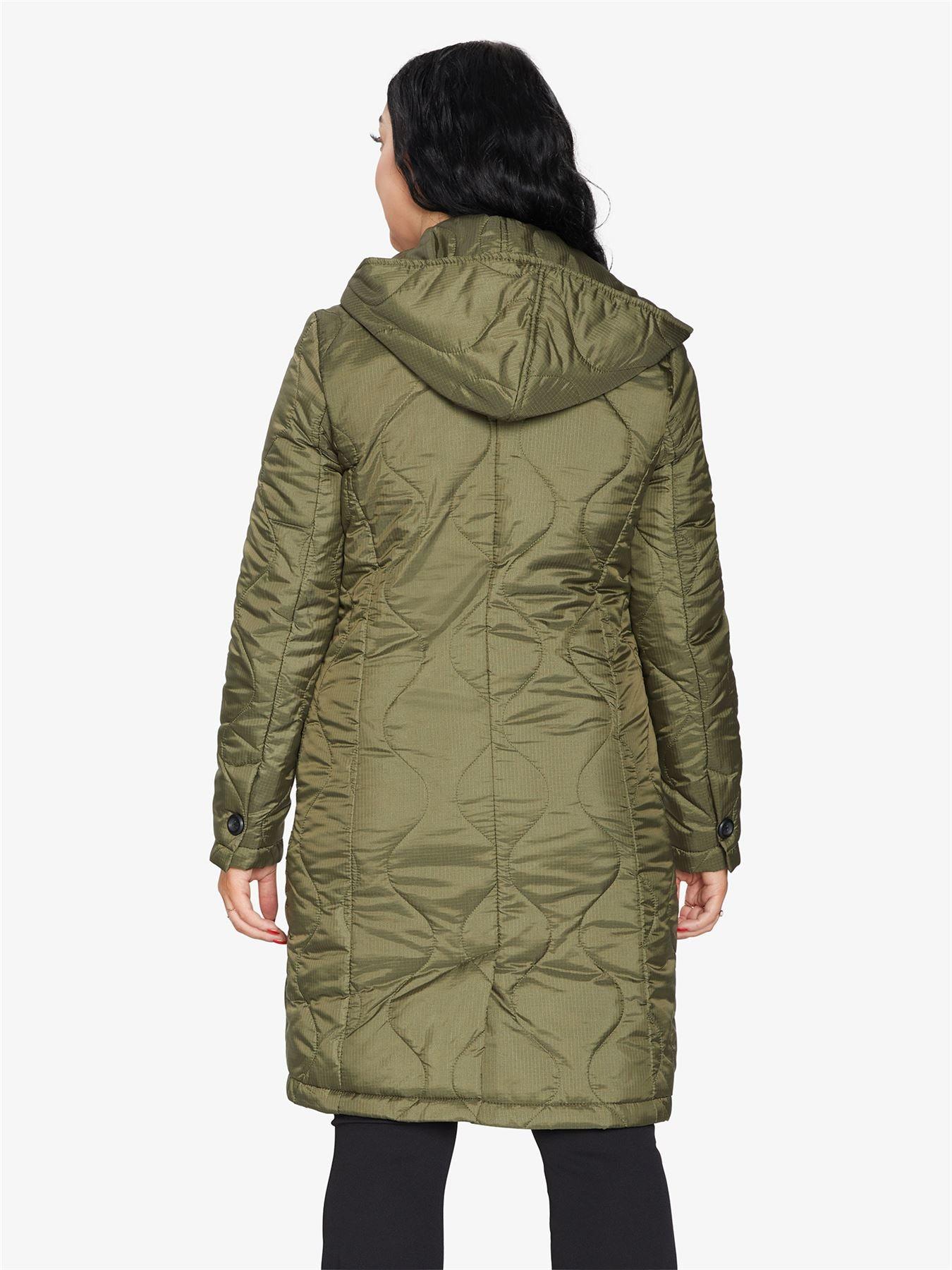 Padded Quilted Down Hooded Jacket - VirtuousWares:Global