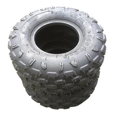 Pair of ATV Go Kart Tires 145/70-6 Rated Black rubber - VirtuousWares:Global