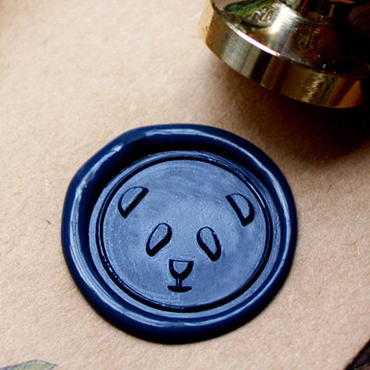 Panda Metal Stamp / Wedding Wax Seal Stamp - VirtuousWares:Global