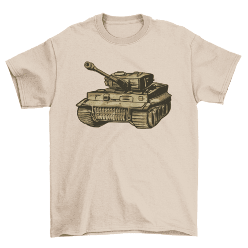 Panzer tank t-shirt - VirtuousWares:Global