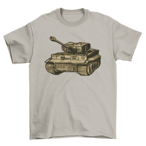 Panzer tank t-shirt - VirtuousWares:Global