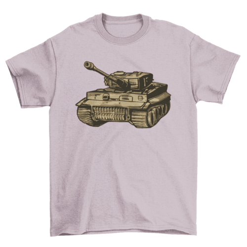 Panzer tank t-shirt - VirtuousWares:Global