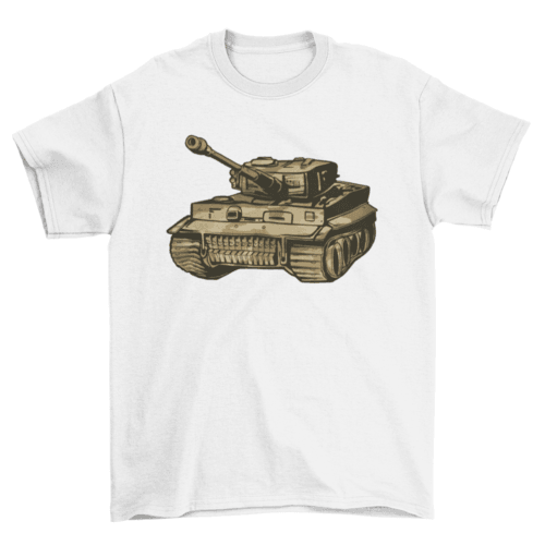 Panzer tank t-shirt - VirtuousWares:Global