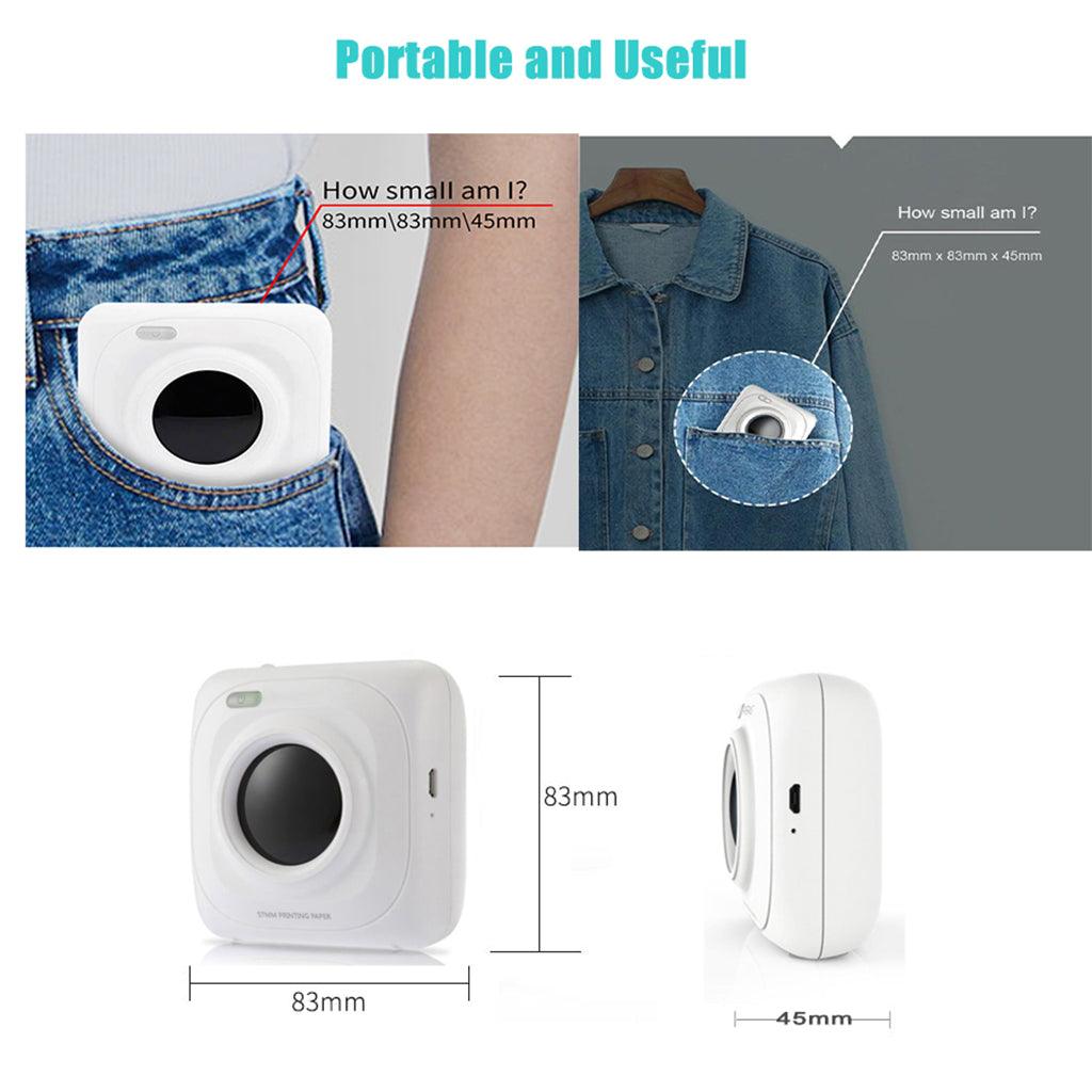 PAPERANG P2 P1 Pocket Portable Bluetooth Printer - VirtuousWares:Global