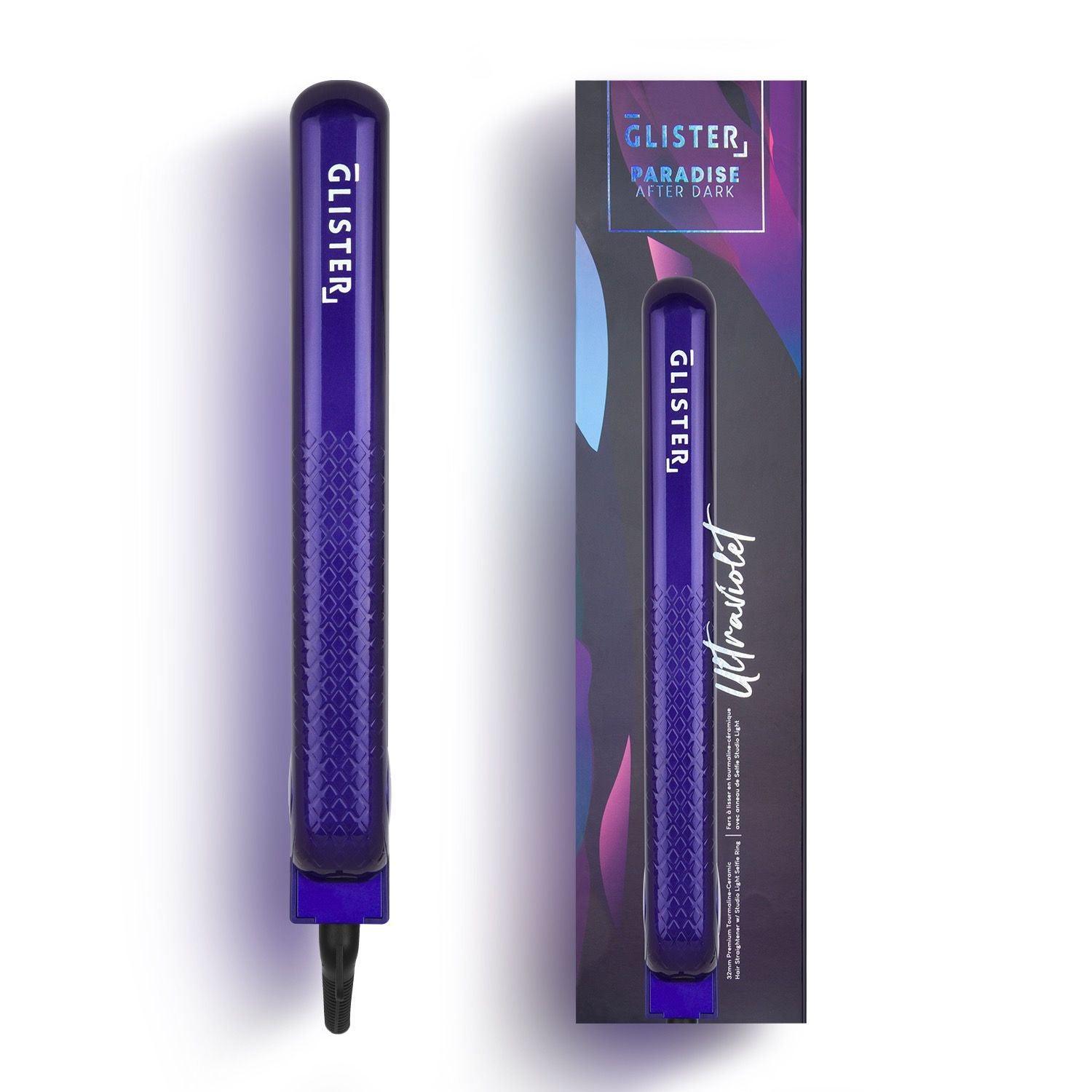 Paradise After Dark Flat Iron (with BONUS Selfie Ring) - Ultraviolet - VirtuousWares:Global