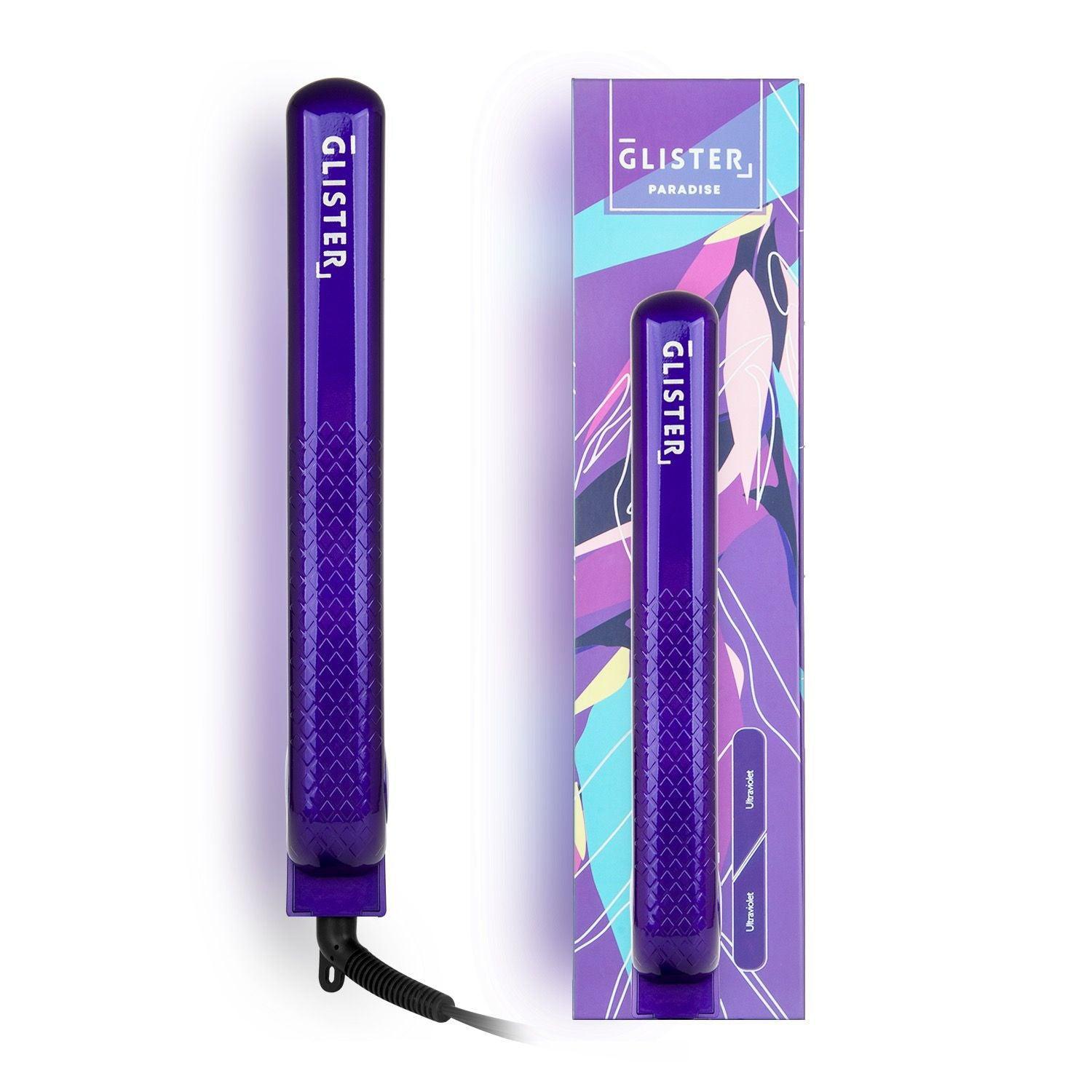 Paradise Flat Iron with Tourmaline Gemstone Infusion - Ultraviolet - VirtuousWares:Global