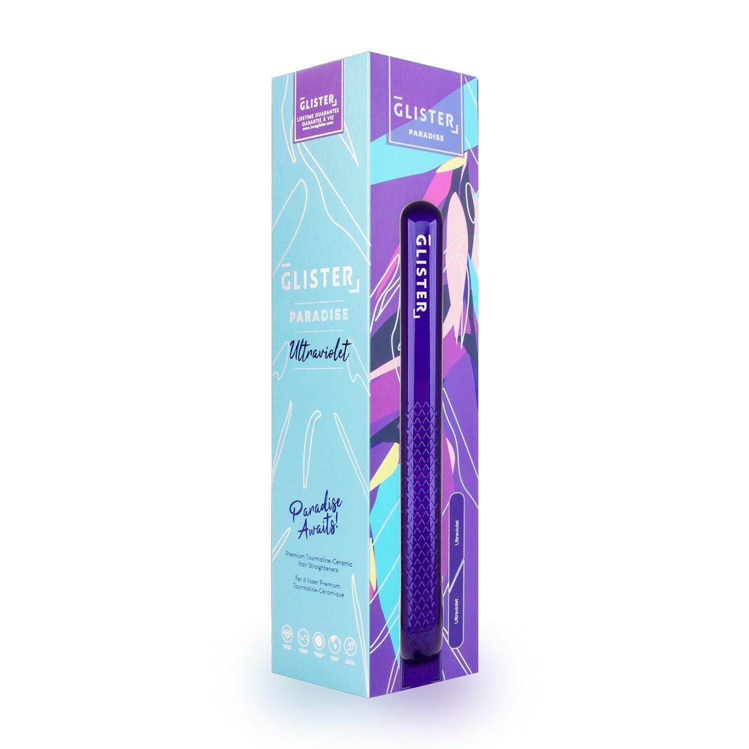 Paradise Flat Iron with Tourmaline Gemstone Infusion - Ultraviolet - VirtuousWares:Global