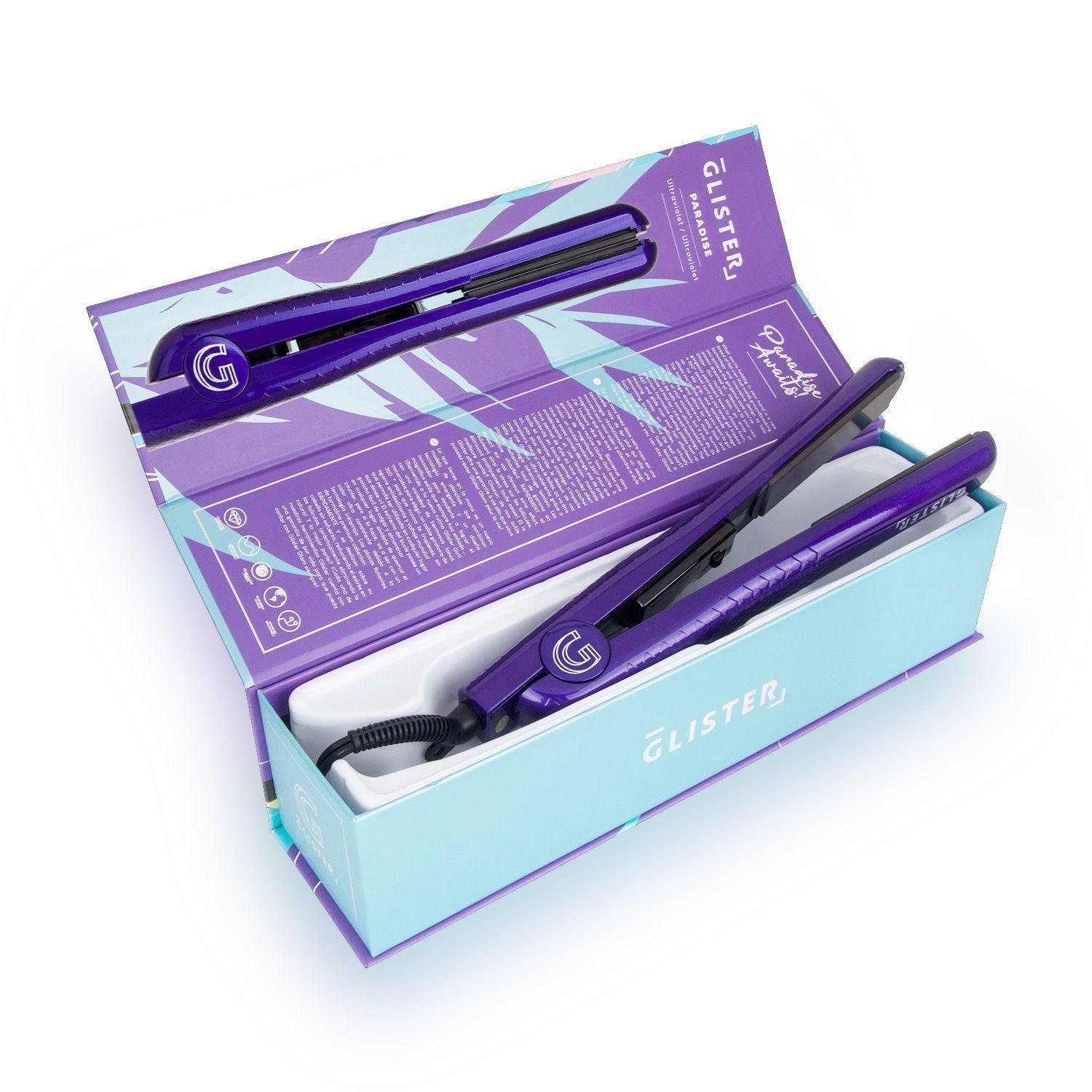 Paradise Flat Iron with Tourmaline Gemstone Infusion - Ultraviolet - VirtuousWares:Global