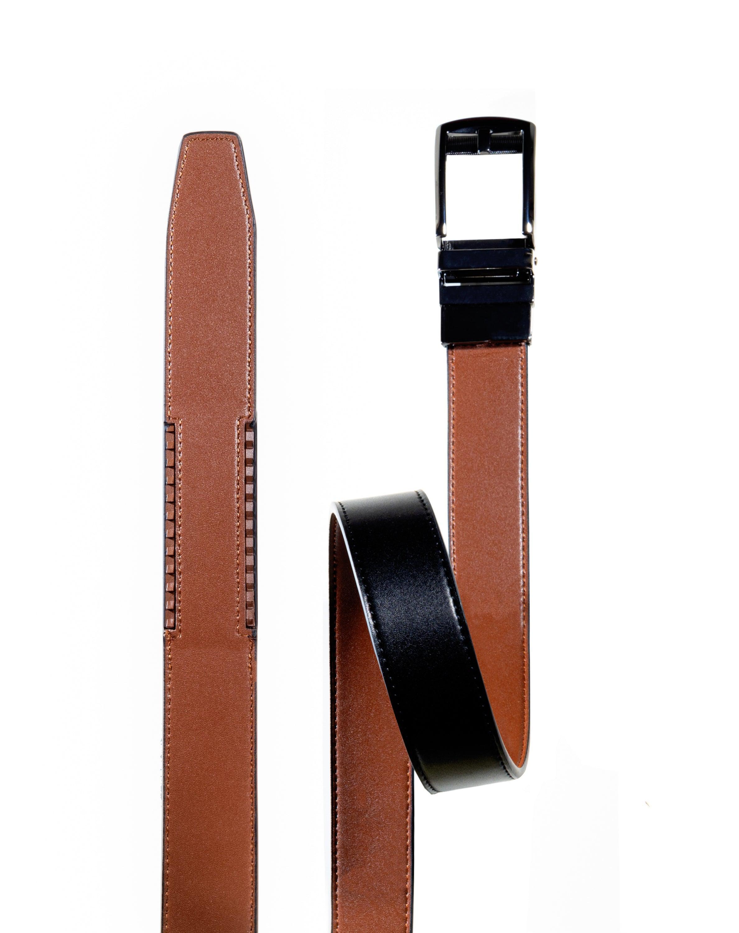 Patented Reversible Ratchet Belt 2 Colors (1 Belt) - VirtuousWares:Global