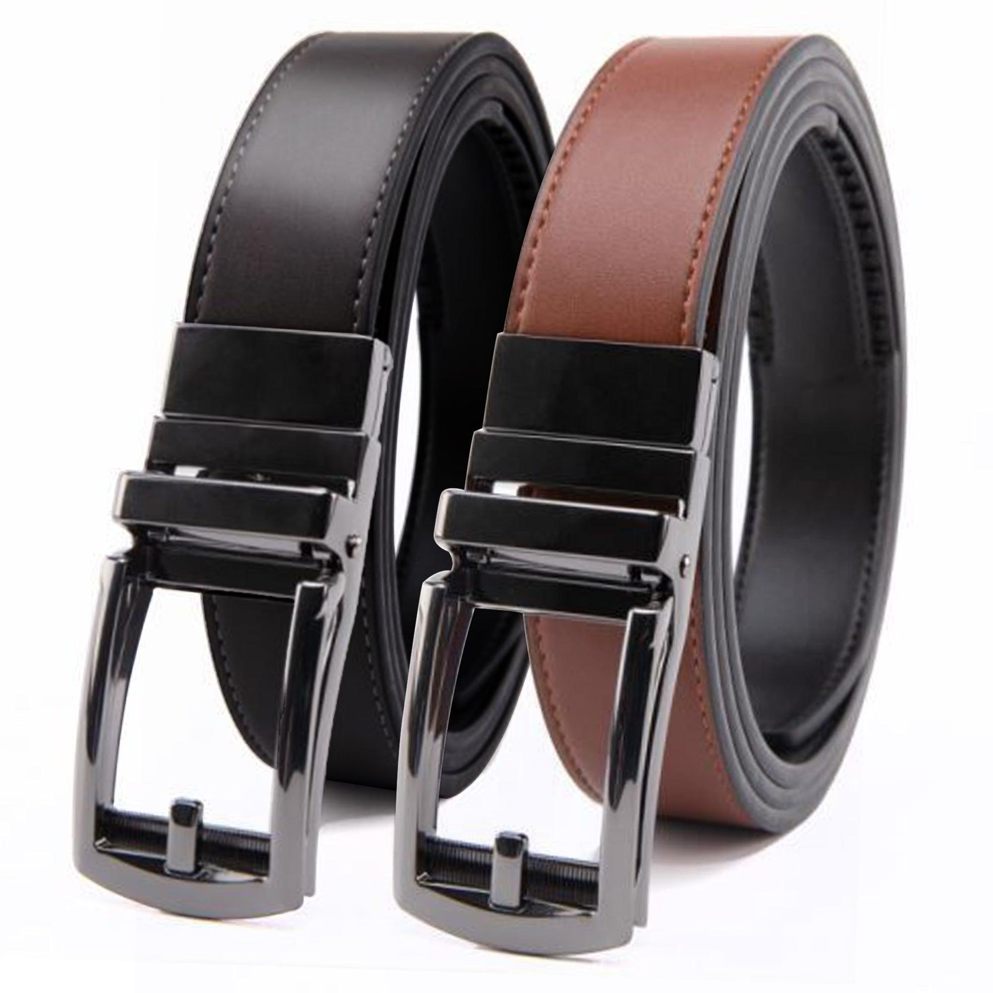 Patented Reversible Ratchet Belt 2 Colors (1 Belt) - VirtuousWares:Global