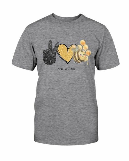 Peace Love Bees Shirt - VirtuousWares:Global