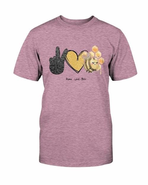 Peace Love Bees Shirt - VirtuousWares:Global