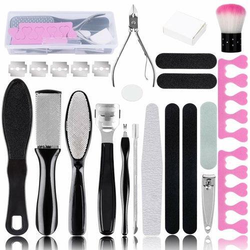 Pedicure Kit - 20 in 1 Professional Pedicure Tools Set - VirtuousWares:Global