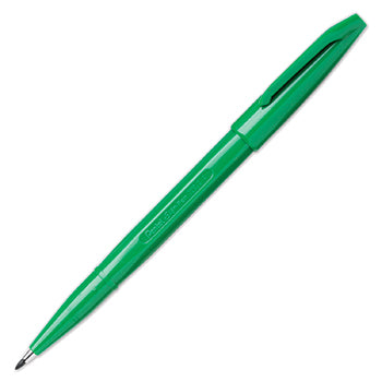 Pentel Of America PENS520D Pentel Sign Pen Green - VirtuousWares:Global