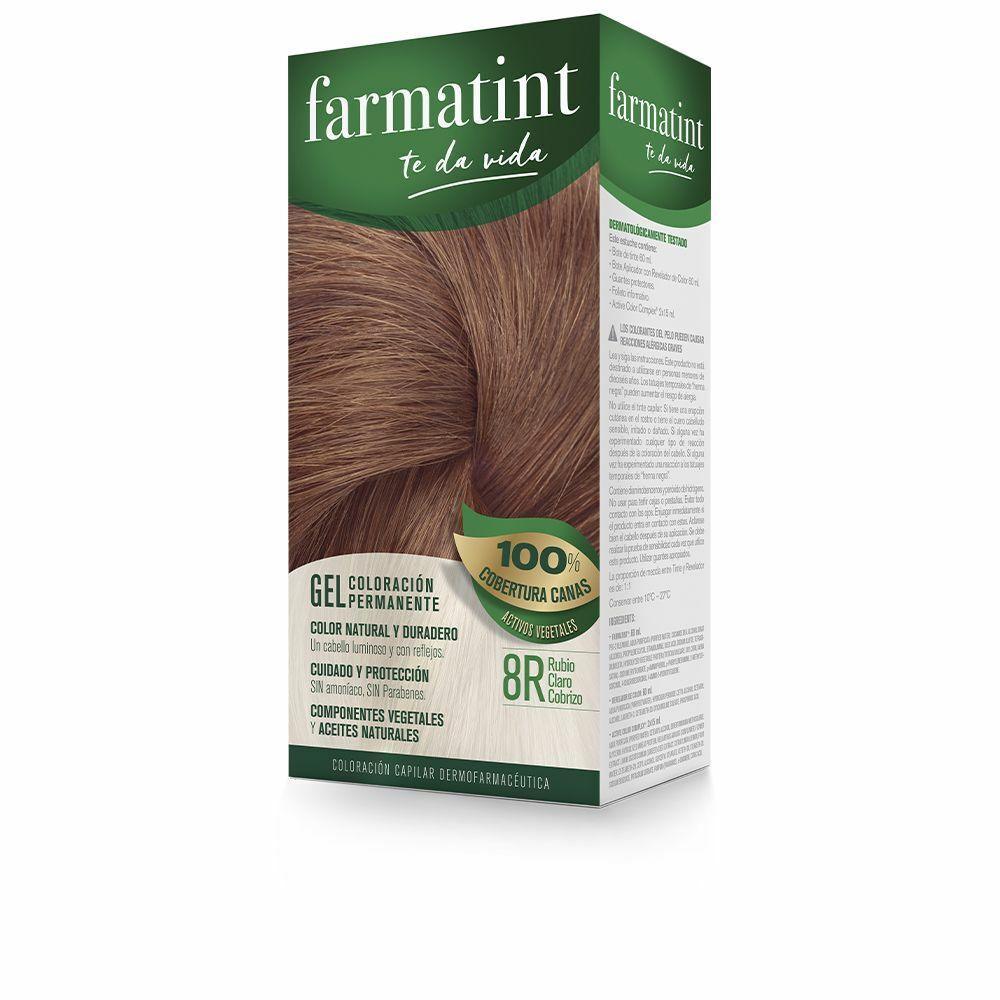 Permanent Dye Farmatint 8r-Rubio Claro Cobrizo Gel - VirtuousWares:Global