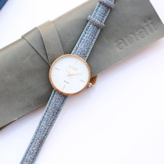 Personalised Anaii Watch - Lake Blue - VirtuousWares:Global