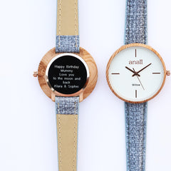 Personalised Anaii Watch - Lake Blue - VirtuousWares:Global