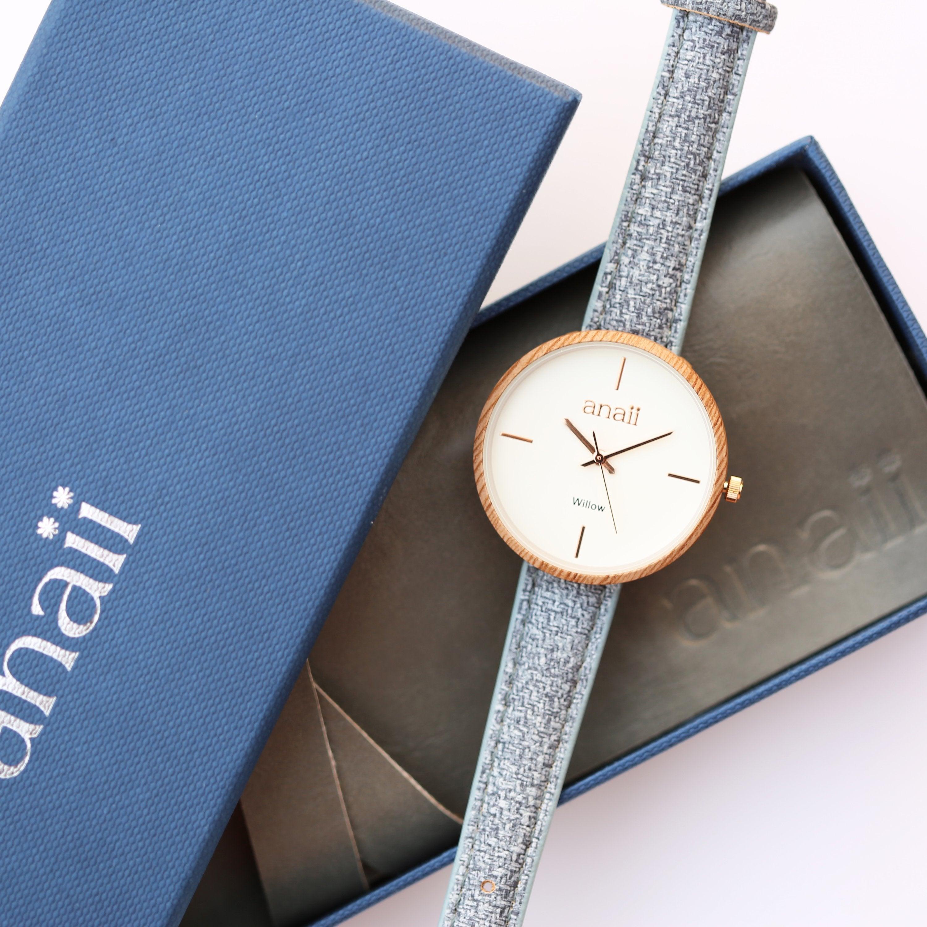 Personalised Anaii Watch - Lake Blue - VirtuousWares:Global