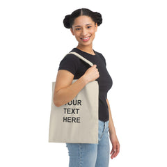 Personalized Canvas Tote Bag, Custom Canvas Tote Bag, With Your Own - VirtuousWares:Global