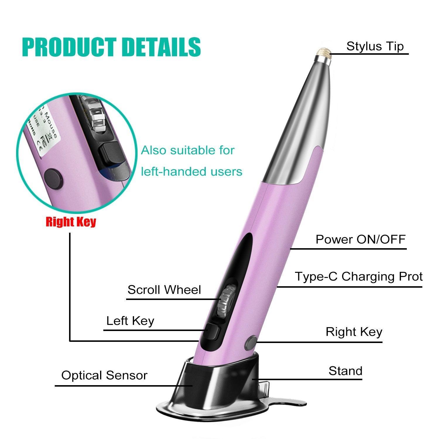 Personalized Creative Vertical Pen Mouse - VirtuousWares:Global