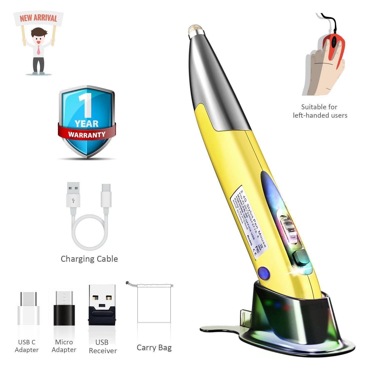 Personalized Creative Vertical Pen Mouse - VirtuousWares:Global