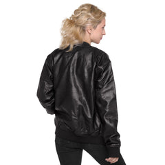 Personalized Embroidered Leather Jacket , Custom Leather Jacket, - VirtuousWares:Global