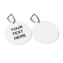 Personalized Pet Tag, Custom Pet Tag, With Your Own Text, Custom Pet - VirtuousWares:Global