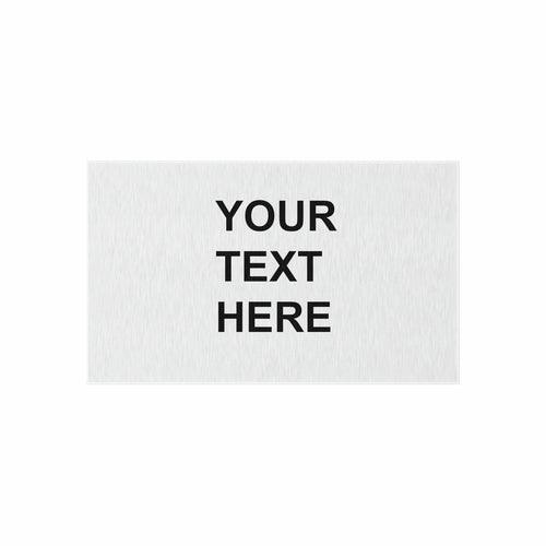 Personalized Rug, Custom Rug, With Your Own Text or Design, Handmade - VirtuousWares:Global