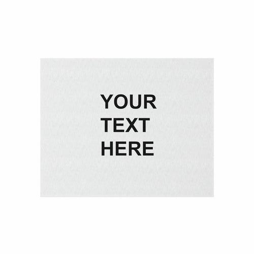 Personalized Rug, Custom Rug, With Your Own Text or Design, Handmade - VirtuousWares:Global