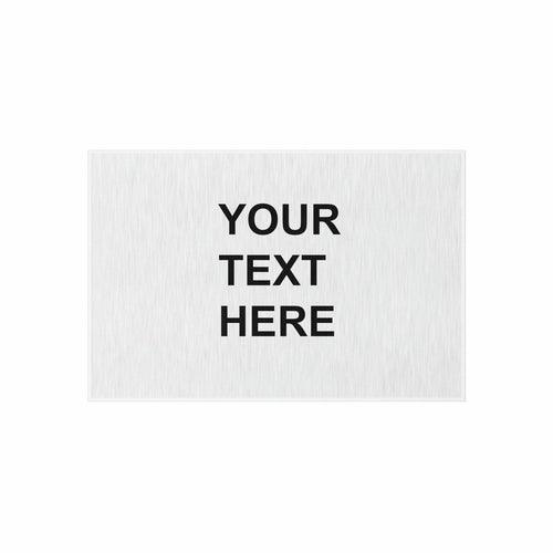 Personalized Rug, Custom Rug, With Your Own Text or Design, Handmade - VirtuousWares:Global