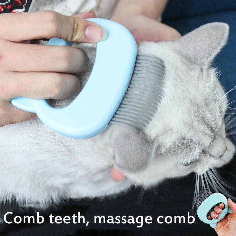 Pet Grooming Massage Tool To Remove Loose Hairs Pet Massage Brush - VirtuousWares:Global